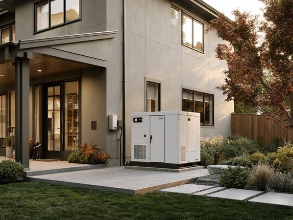 Backup generator for rolling blackout protection